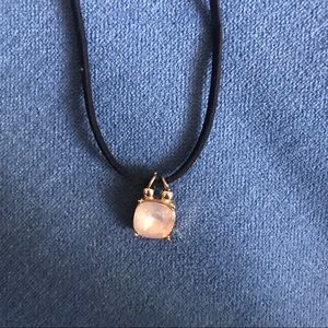 Necklace with Gem Charm